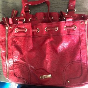 Jessica Simpson Red Tote Bag